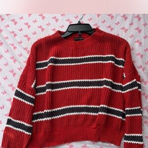 Striped Red Sweater
